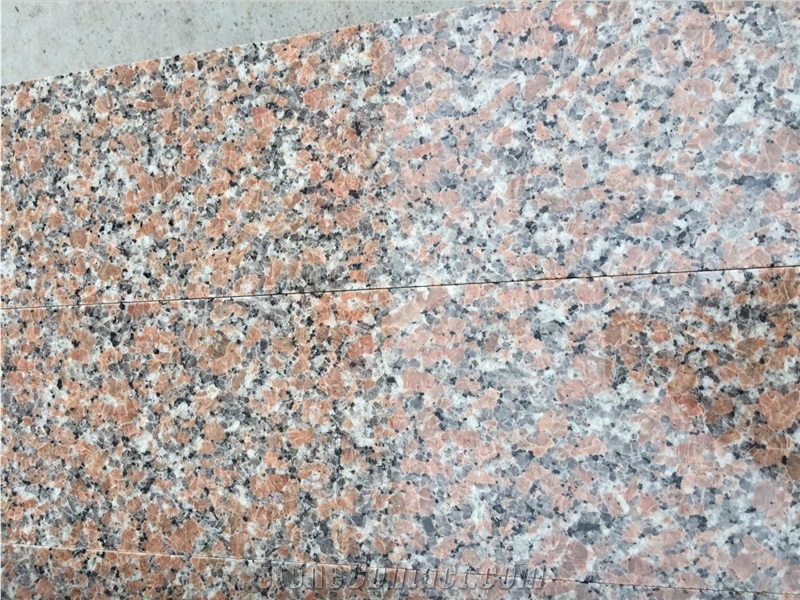 G561 Granite / Maple Red Steps and Stairs