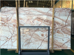 Red Dragon Onyx Slabs & Tiles, China Red Onyx