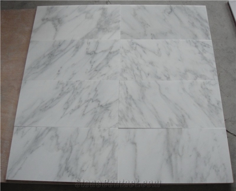 Baoxing White Marble, China Sichuan , East, Polishing Grinding, the Bathroom Floor and Wall Covering, , Interior Decoration, Tv Wall, Decorative Wall