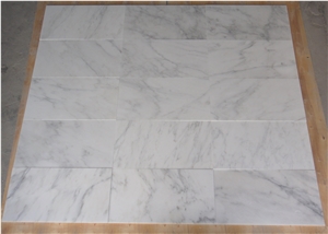 Baoxing White Marble, the Bathroom Floor and Wall Covering, White Ash Grain Marble, Particular Marble