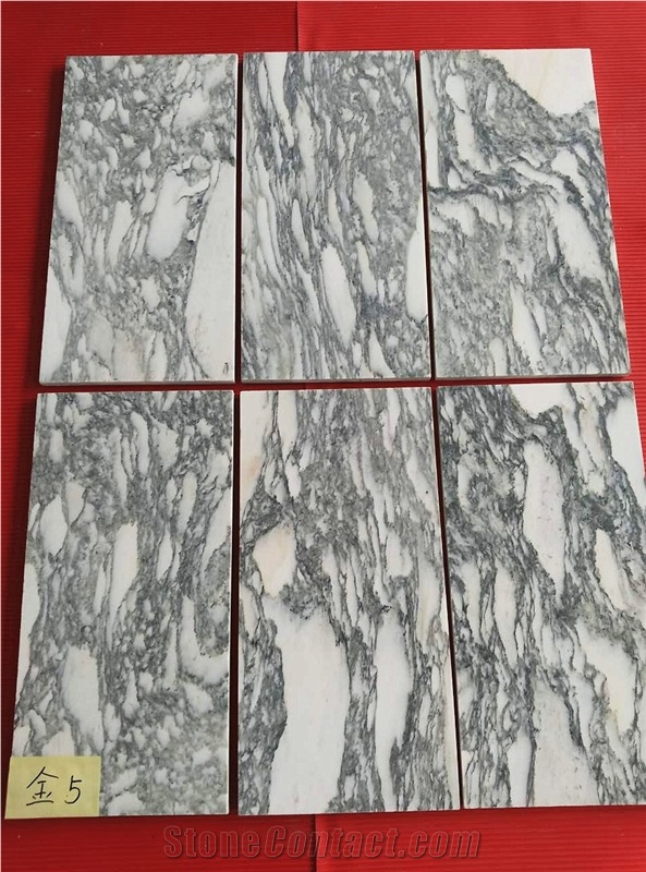 China Sichuan Province Crystal White Marble, White Marble, Polished Crystal Grey Marble