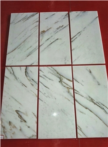 China Sichuan Province Crystal White Marble, White Marble Tile & Slab, Polished Tile, Crystal Grey Marble