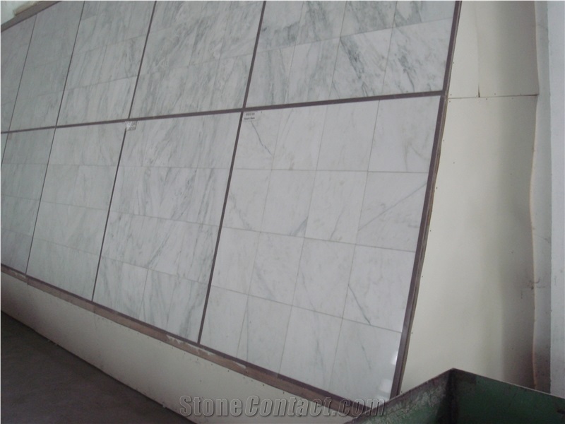 China Sichuan White Marble, Mining Block, White Board, Marble Polishing Brick