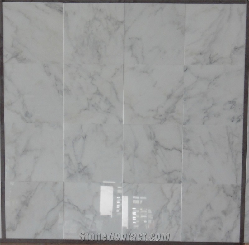 China Sichuan White Marble White Board, Marble Polished Tile & Slab