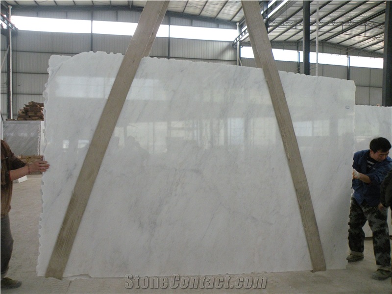 Danba White Marble Slabs & Tiles, China White Marble