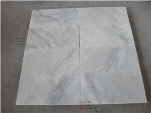 Danba White Marble Tiles, Polished White Marble Tiles, China White Marble, Cheap Price, Interior Decoration