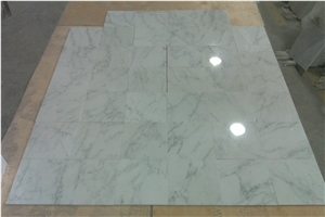 Danba White Marble Tiles, Polished White Marble Tiles , China White Marble