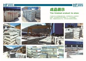 Hefeng Mining Blue Granite Blocks, China Green Granite Blocks Hefeng Mining Development/ Blue Granite Quarry Corrosin Resistance,High Hardness