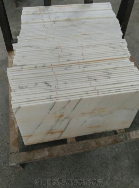 Marble Wall Covering Tiles Grace White Jade,China Ivory Jade Marble