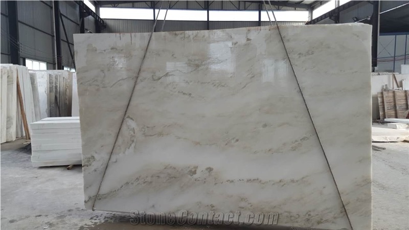 Marble Wall Covering Tiles，Grace White Jade Marble Tile & Slab,Nice and High Quality