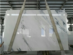 Mountain White Jade Marble Tile & Slab China White Marble