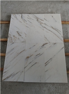 White Marble Polished Tile, Marble, White Ash Grain Marble, White Marble Raw Material