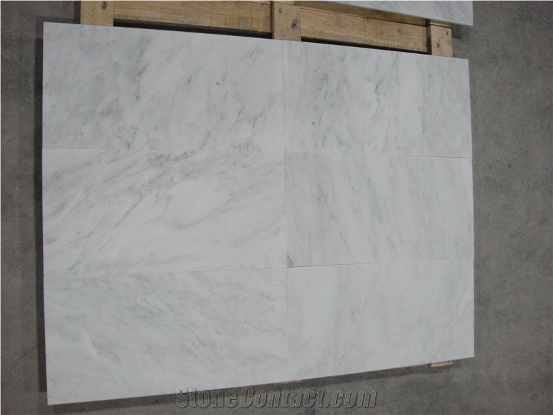White Marble Polished Tile, White Ash Grain Marble, White Marble Raw Material, Decorative Wall, the Bathroom Floor and Wall Covering