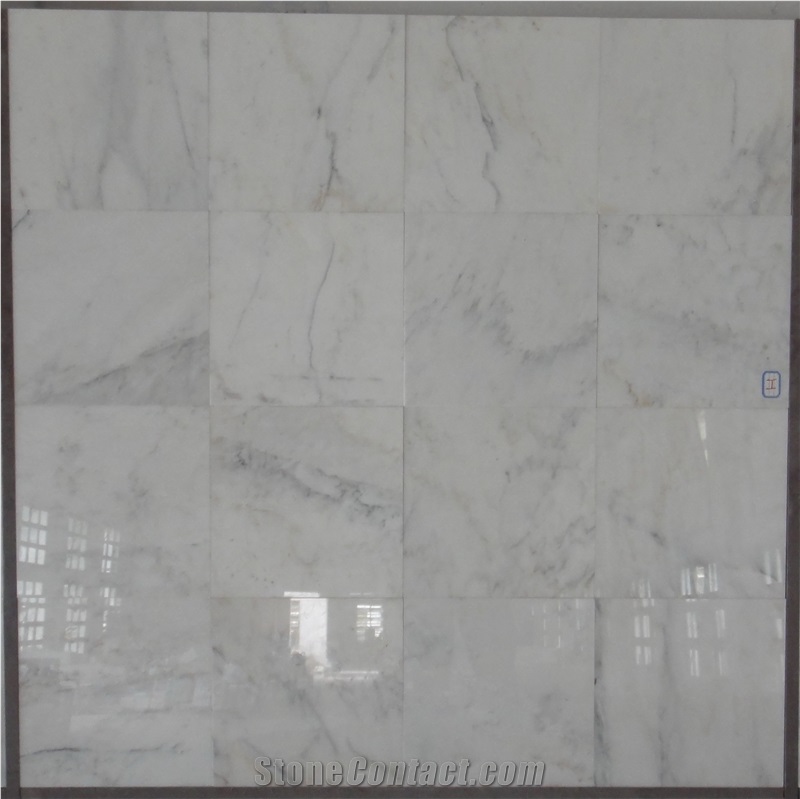 White Marble Polished Tile, White Marble Raw Material, White Ash Grain Marble, Particular Marble