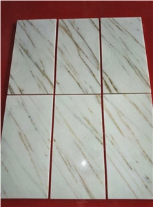 White Marble ,Polshed Tiles, White Ash Grain Marble, White Marble Raw Material