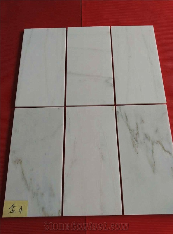 White Marble Tile & Slab, Sichuan Marble, White Marble Raw Material