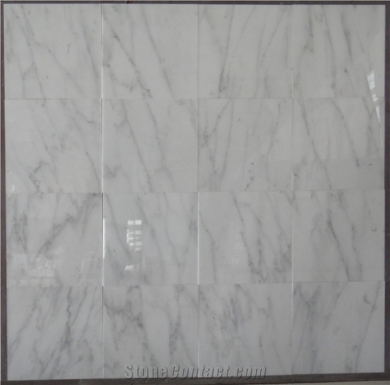White Marble Tile & Slab, Sichuan Marble, White Marble Raw Material