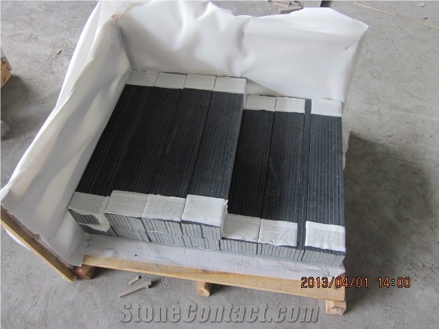 China G684 Black Basalt Steps & Risers
