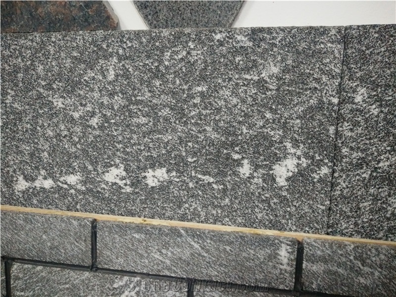 China Black Granite Tile , Munich Black Granite , High Quality Of Black Building Material