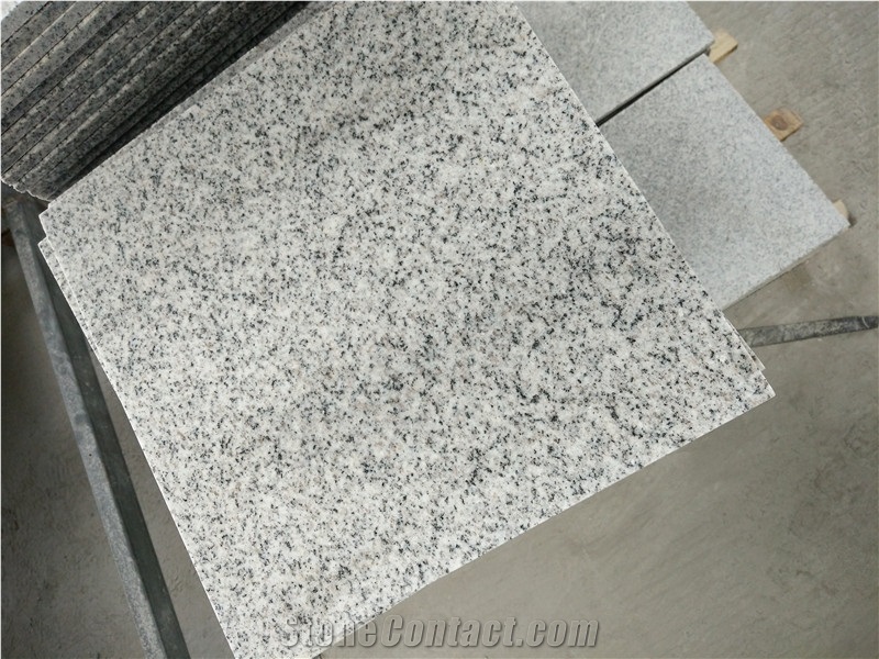 China Grey Granite G603 Tile, Silver White /Star White /Bianco White