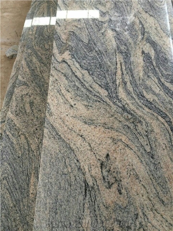 China Juparana Granite Slab ,Well Polished Pink Granite Slab