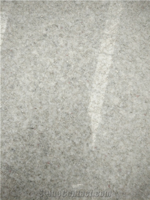 China Pure White Granite Tile & Slab, White Galaxy Granite , Polished Slab with Size 180cm X 60cm X1.8cm
