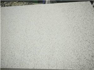 Pearl White Granite, China White Galaxy,Bush Hammered Granite Tile for Wall Decoration
