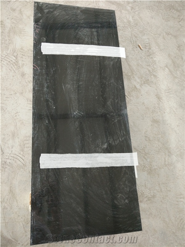 Mongolia Black Basalt Tiles & Slabs, China Absolute Black Basalt