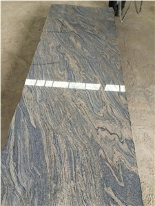 Polished China Juparana Granite Slab Tiles