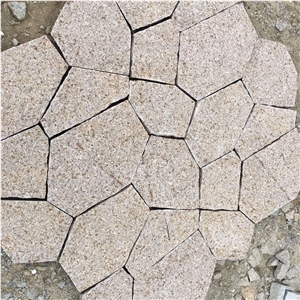 G682 Yellow Irregular Tile for Floor Paving, G682 Granite Pavers