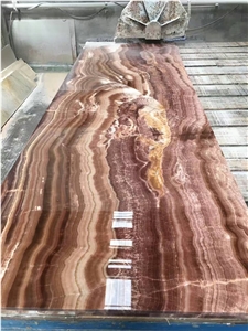 Red River Onyx Slabs and Tiles, Red Dragon Onyx Slabs, Red Seawave Onyx Slabs