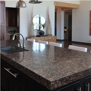 Baltic Brown Granite Kitchen Countertop/Cooperative Quarry /Bruno Baltico Desktops/Polished Worktops/Coffe Diamond Granite/Marron Baltico Tops
