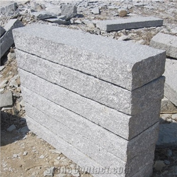 Chinese G341 Granite,China Cheap Grey Granite Kerbstone/G341 Granite Kerbstones,Lowest Price Granite,Rough Picked