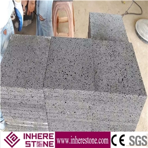 Chinese Lava Stone Tiles & Slabs,China Grey Basalt, Hainan Grey Lava Stone