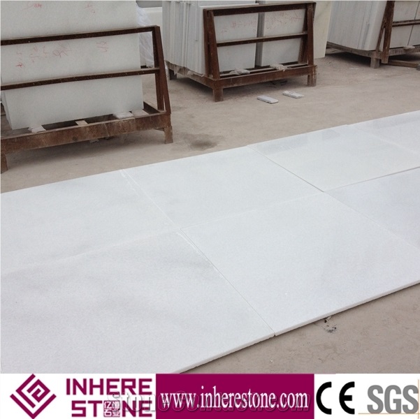 Chinese White Jade Marble,Yanqing Crystal White Marble Tile & Slab,Sichuan White Jade Engineering Stone
