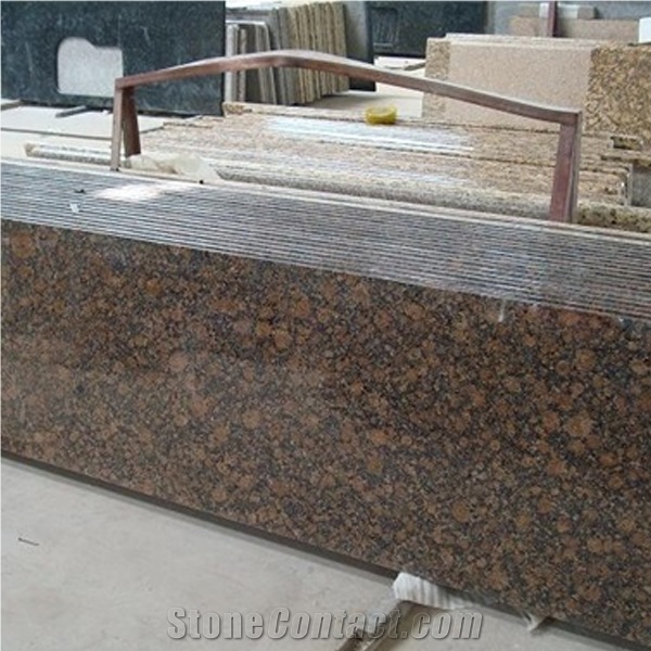 Customized Baltic Brown Granite Stairs/Baltic Brown Granite Step Tiles