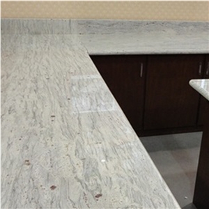 Customized Design River White Granite Kitchen Tops India White Granite Kitchen Countertop/River White Prefab Countertops,White Granite Worktops