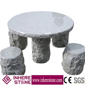 Grey Granite Table,Garden Set