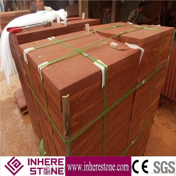 Natural Red Sandstone Competitve Price Slabs & Tiles, China Red Sandstone
