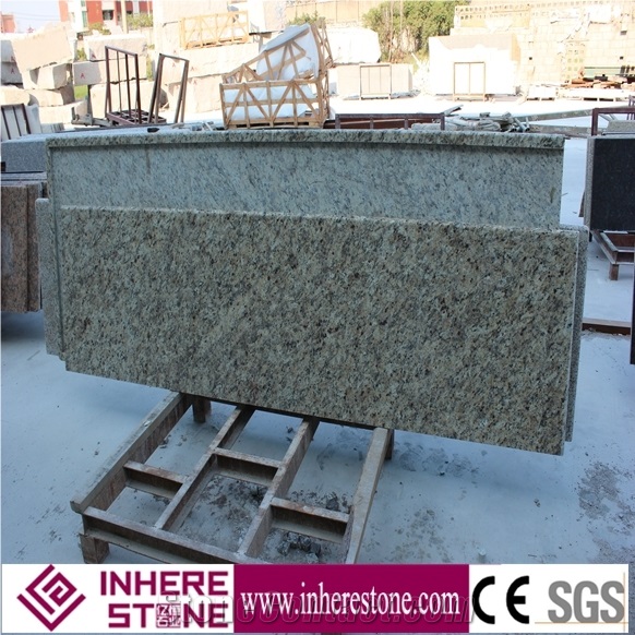 New Venetian Gold Granite Slabs & Tile,Brazil Yellow Granite Kitchen Prefab Countertops & Worktops