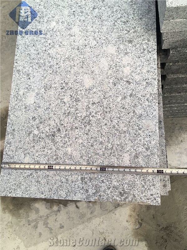 30x60x3cm Thickness Flamed G602 Granite Grey Tile Slab, Cut-To-Size, Flamed, Promotion for Indoor Metope, Stage Face Plate, Outdoor Metope, Ground Outdoor