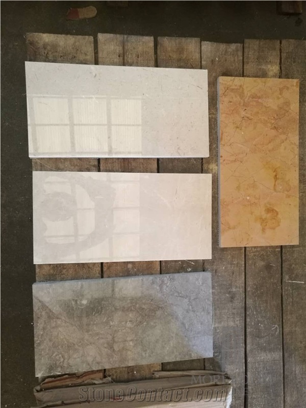 Africa Ice White Design Acid-Resistant and Non-Slip Glazed Porcelain Marble Tile with Water Jet Design