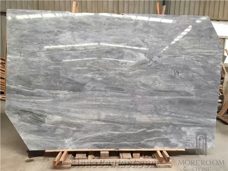 High Polished Grey Marble Customize Marble Top Office Desk Yunfu Price