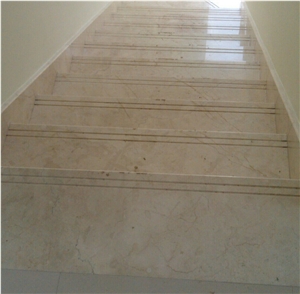 Italy White Marble Tile Staircase Price for Stairs & Steps
