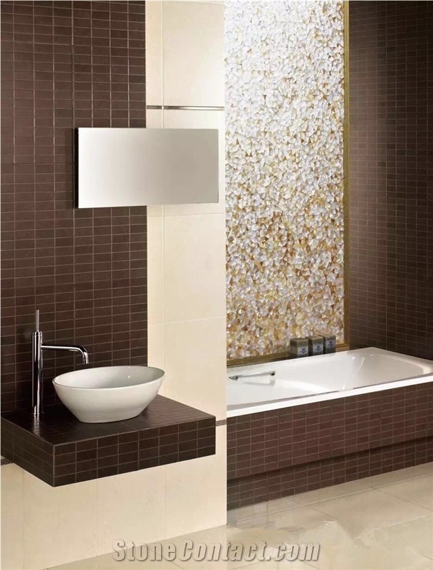 Mother Of Pearl Design Mosaic Tile Mosaic Bathroom Floor Tiles Mosaic Designs