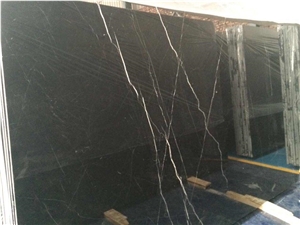 Nero Marquina Marble Black Marble Tile with White Veins