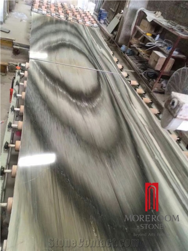 White Grey Vein Marble Tiles Chinese Supplier Yunfu Factory