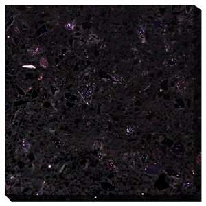 Wholesale and High Polished Cut-To-Size Purple Diamend Plate Quartz Stone Tile & Slab