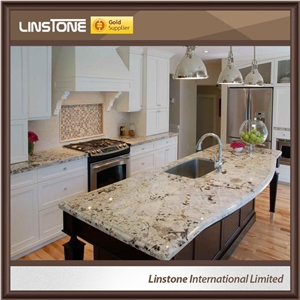 Cheap Polished Suface India White Galaxy White Granite Vanity Top Price
