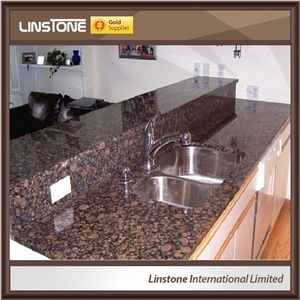 China Manufacture Tan Brown Granite Counter Top Kitchen Top